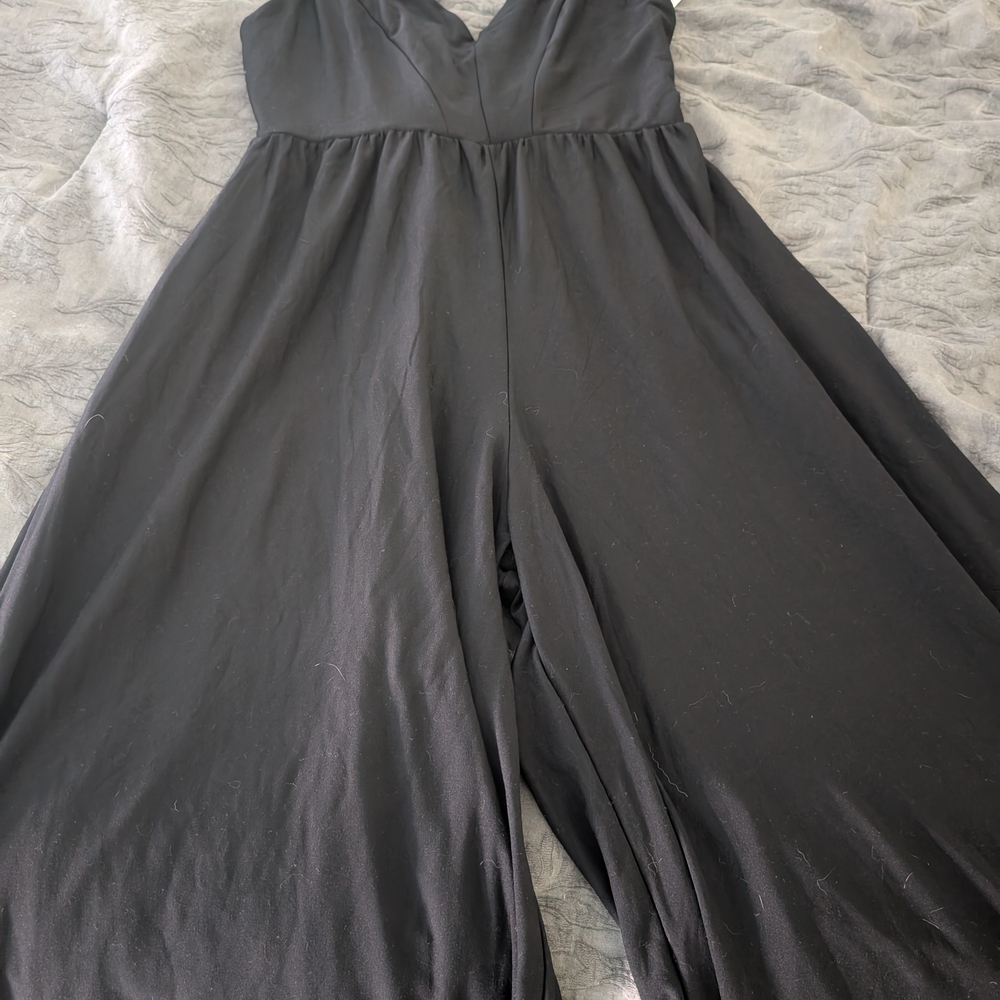 Poof! Classic Black Jumpsuit